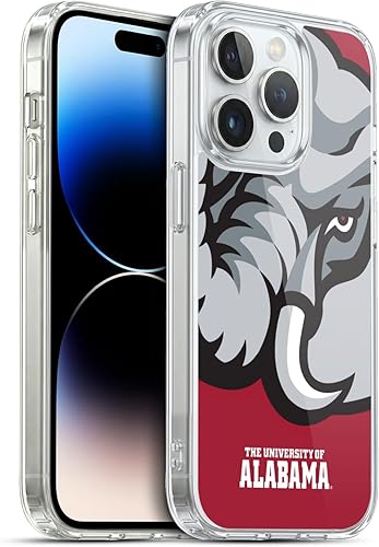 Miniatura 242 de Head Case Designs Funda de gel con logotipo oficial de la Universidad de Alabama UA [protección de grado militar] compatible con Apple iPhone 11