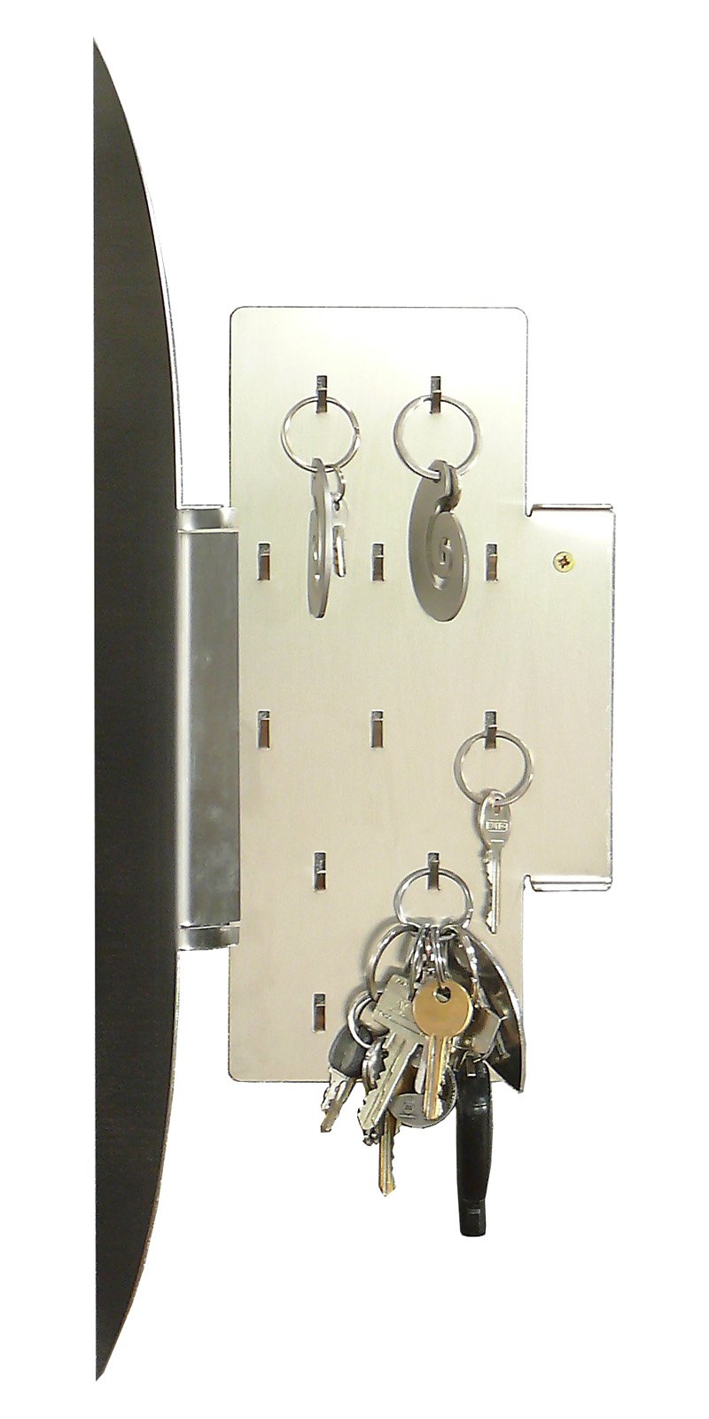 Schlüsselkasten, Schlüsselschrank, Schlüsselbrett. erhältlich in poliert, matt gebürstet und wild gebürstet. Made in Germany (matt gebürstet)