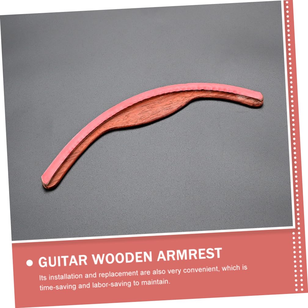 ibasenice 3kawałki Gitarowy Podparcie Ręki Antypoślizgowe z Drewna Ergonomiczny Uchwyt Ramię Do Gitary Idealny Do Uzyskania Naturalnej Postawy Grającej
