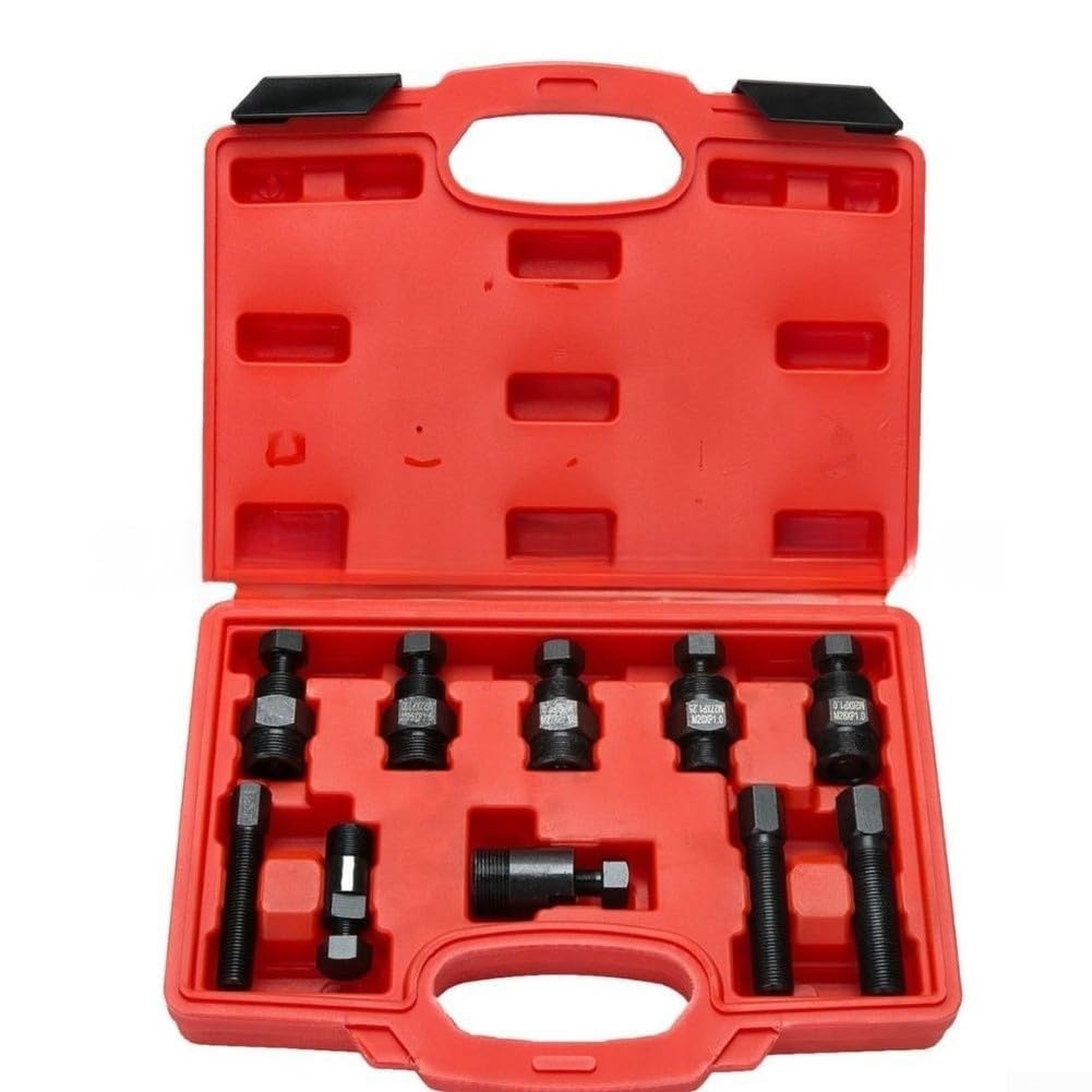 Juego de extractores de volante de motocicleta de acero al carbono, herramienta de extracción de rotor magnético con cabeza hexagonal para un desmontaje preciso, duradero y tratado con calor
