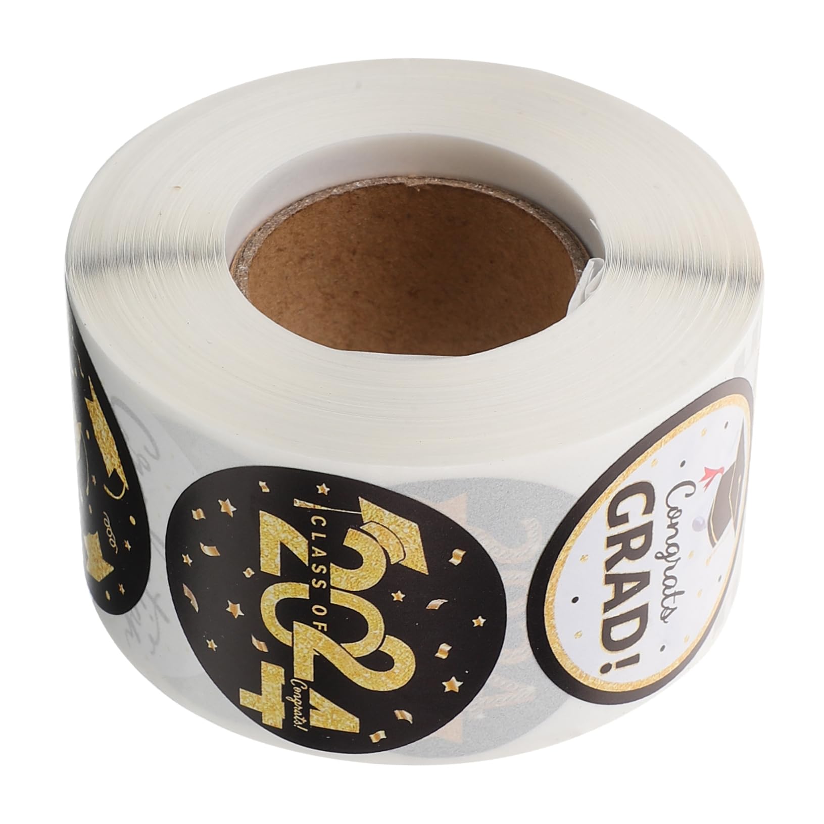TEHAUX 5rotoli Adesivi Decorativi Per Etichette Adesive Auto-adesive Per Confezioni Biglietti e Sacchetti Dolci