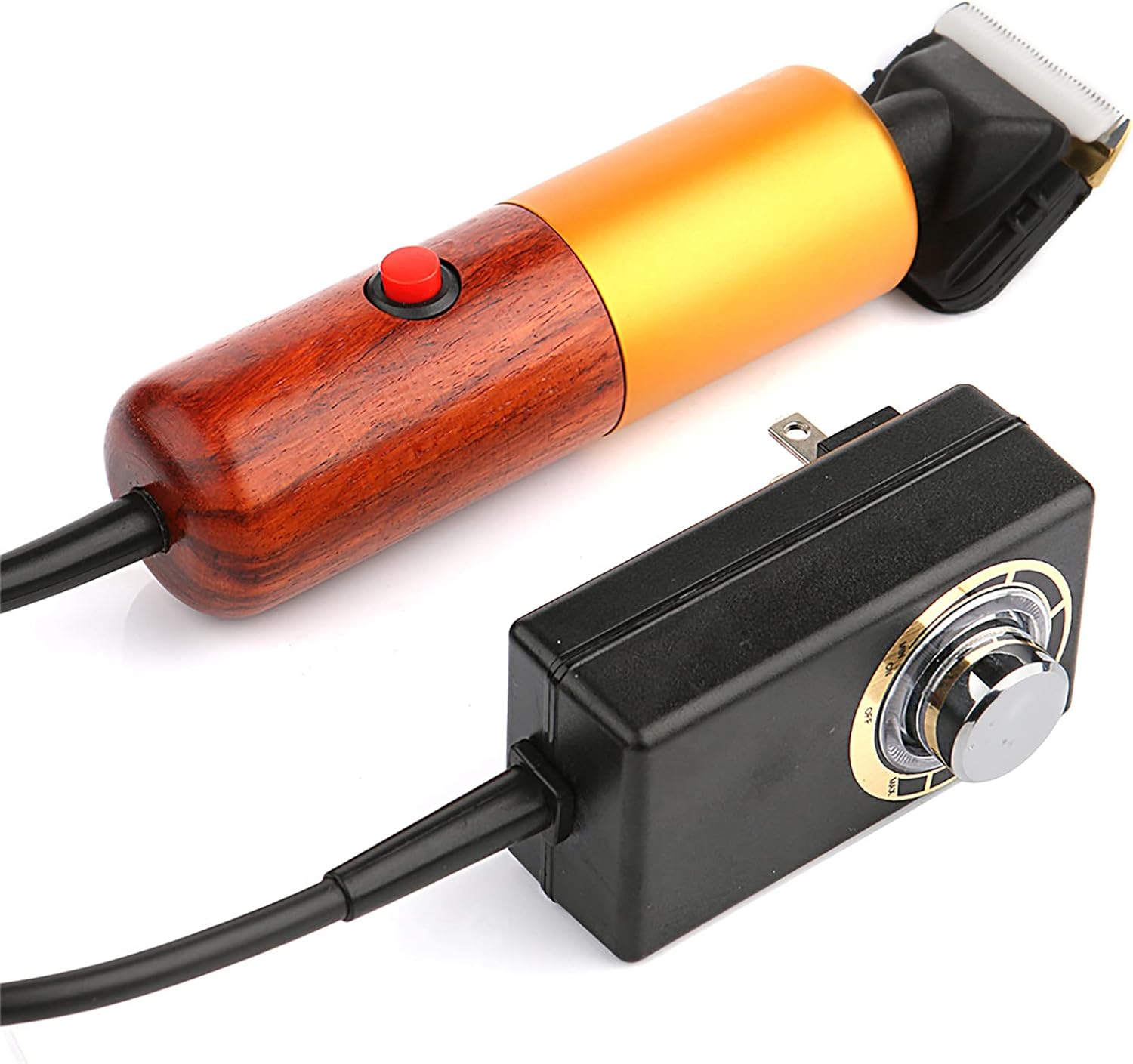 Professional Pet Hair Trimmer Grooming Clippers Cat Cattle Mower Hair Cutting for Horse Animals with Guard Combs Brush