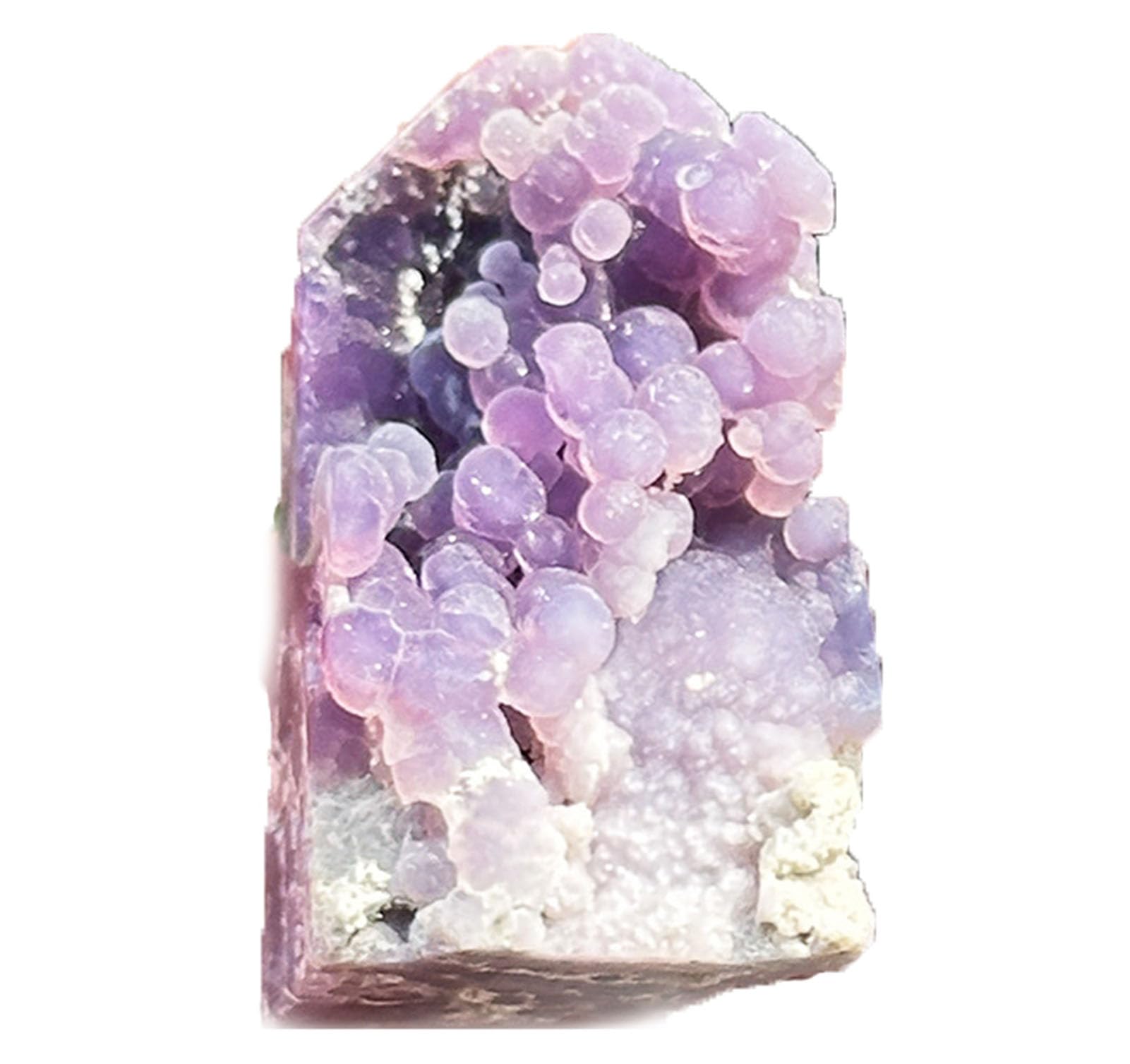 Natural Grape Agate Geodes Point Obelisk,for Meditation Chakra Therapy