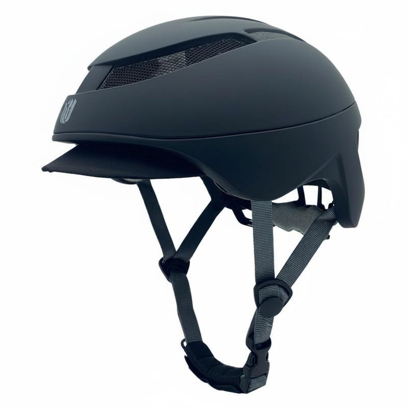 Casco da Equitazione Adulto Casco Bici Pattinaggio Protezione Testa Traspirazione Elevata PC Calzata Sicura Regolabile per Adulti Adatto per, Nero Opaco, XL62-65cm