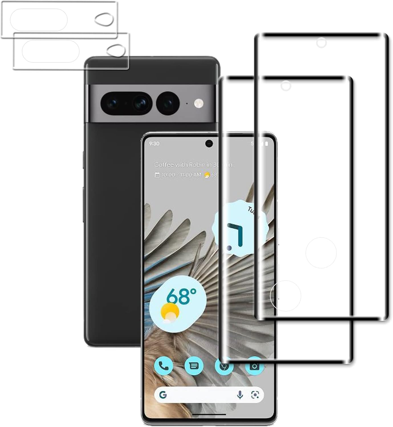 カ*ン様 【美品・フィルム付き】Google Pixel7Pro日本版 Amazon | HKKAIS pixel 7 pro フィルム【2+2 枚セット】指紋認証対応
