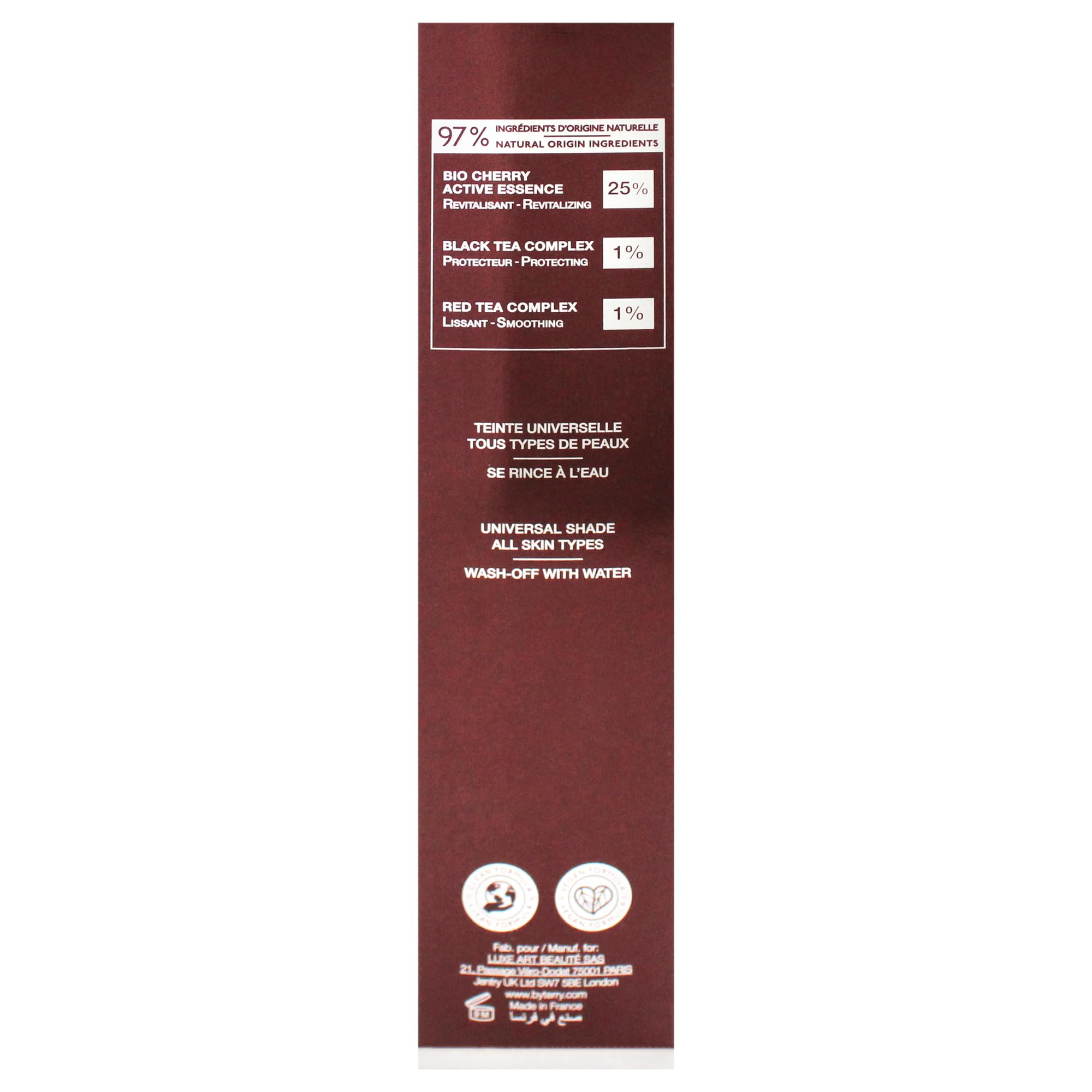 By Terry Tea To Tan Mattes Finish, für Gesicht und Körper, flüssiger Bräuner für die Hautpflege, langlebig, nicht übertragbar, 100 ml