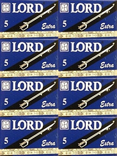 40 Lord Extra Double Edge Razor Blades