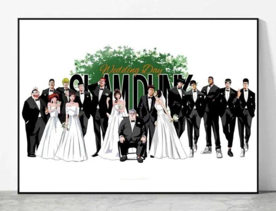Amazon.co.jp: スラムダンク タペストリー 絵画 ウエディング 全員集合 Amazon.co.jp: スラムダンク タペストリー 絵画 ウエディング 全員集合