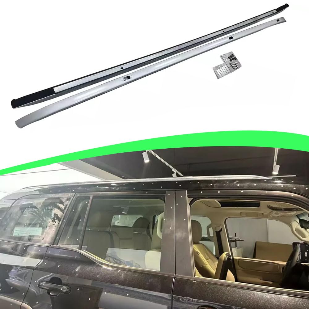 2Pcs Fits for Land Cruiser Prado J250 LC250 2024 Roof Rail Racks Side Rail Bars