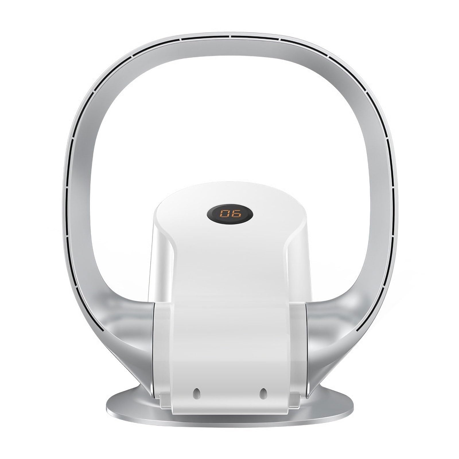 POCDUUA Cooling Fans Oscillating Bladeless Fan, Quiet Leafless Desktop Fan
