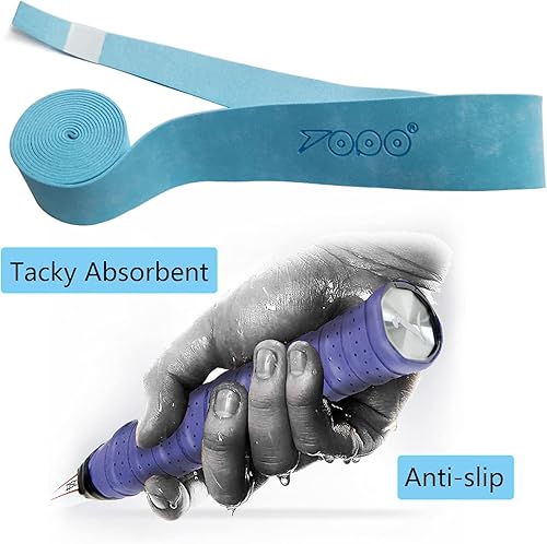 Miniatura 3 de ATGRS Cinta de agarre para raqueta de tenis, (paquete de 6) empuñaduras de tenis de tacto seco, absorbente y mejorado, mejor para sudar las manos