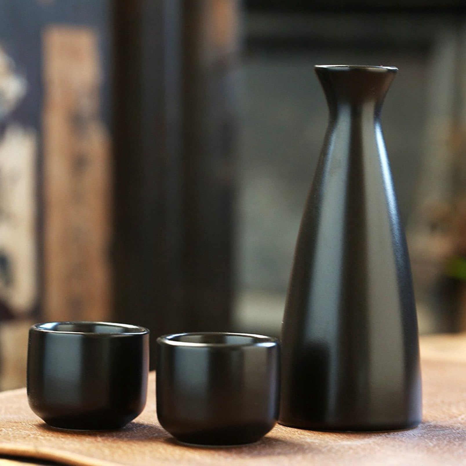 Amazon.co.jp: 徳利1個 ぐい呑み2個セット 酒器 陶器 とっくり