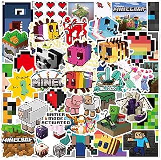 amazon com minecraft stickers
