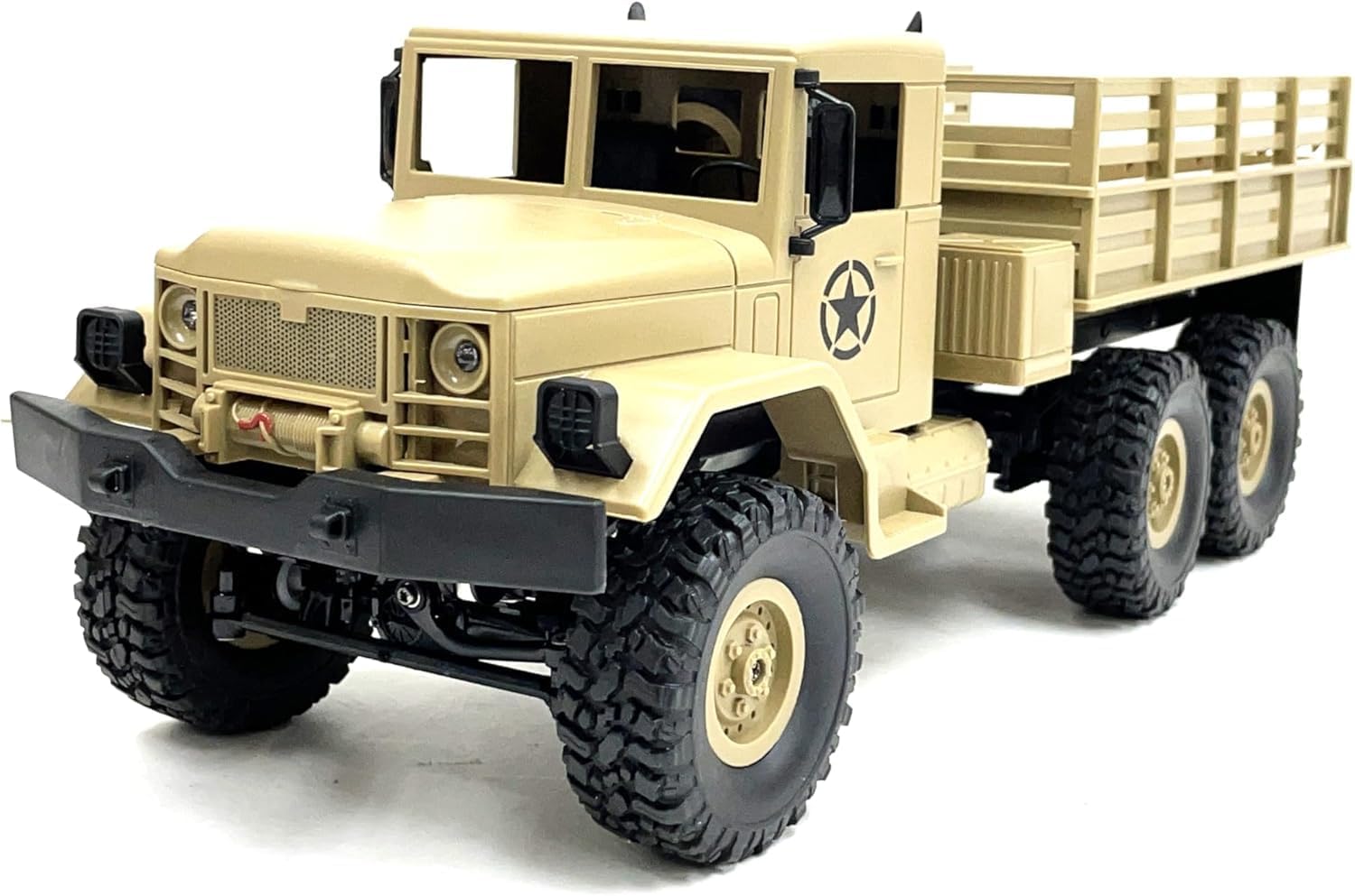 Amazon.co.jp: WPL 1/16スケール 6WD RTR ミリタリートラックラジコン