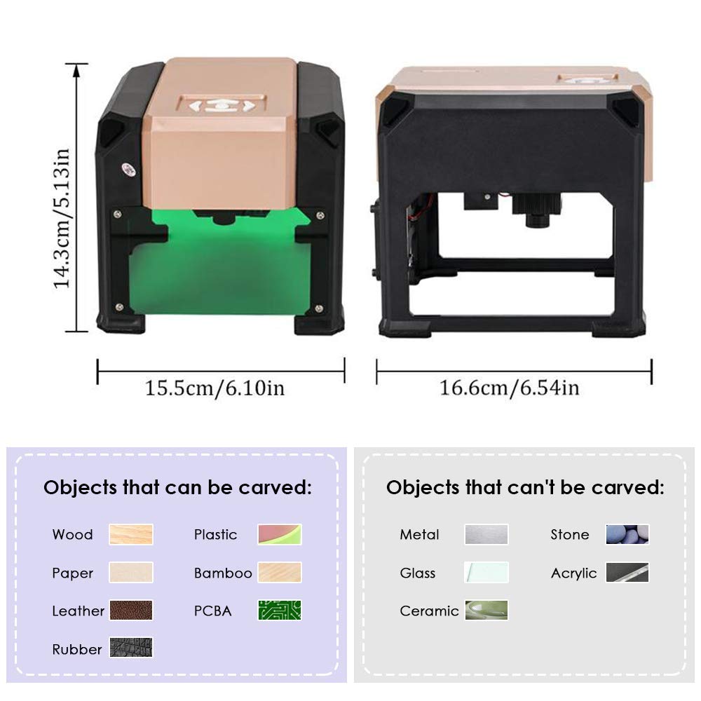 Amazon | （日本の倉庫からの発送 ）Smartlife レーザー彫刻機、3000MW