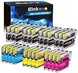 E-Z Ink (TM) Compatible Ink Cartridge Replacement for Brother LC-61 LC61 Series (12 Black, 4 Cyan, 4 Magenta, 4 Yellow) 24 Pack LC61BK LC61C LC61M LC61Y