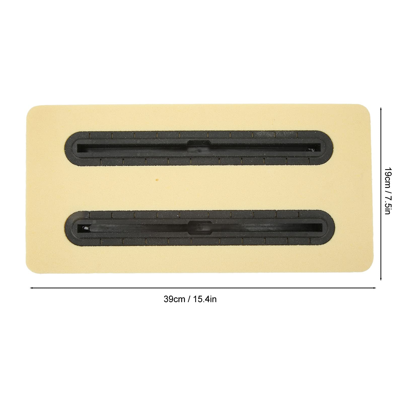 Alomejor Boîte en Mousse PVC Hydrofoil, Sûre Boîte de Piste Légère Montée sur Profil Aérodynamique Stable pour Jouer en Extérieur
