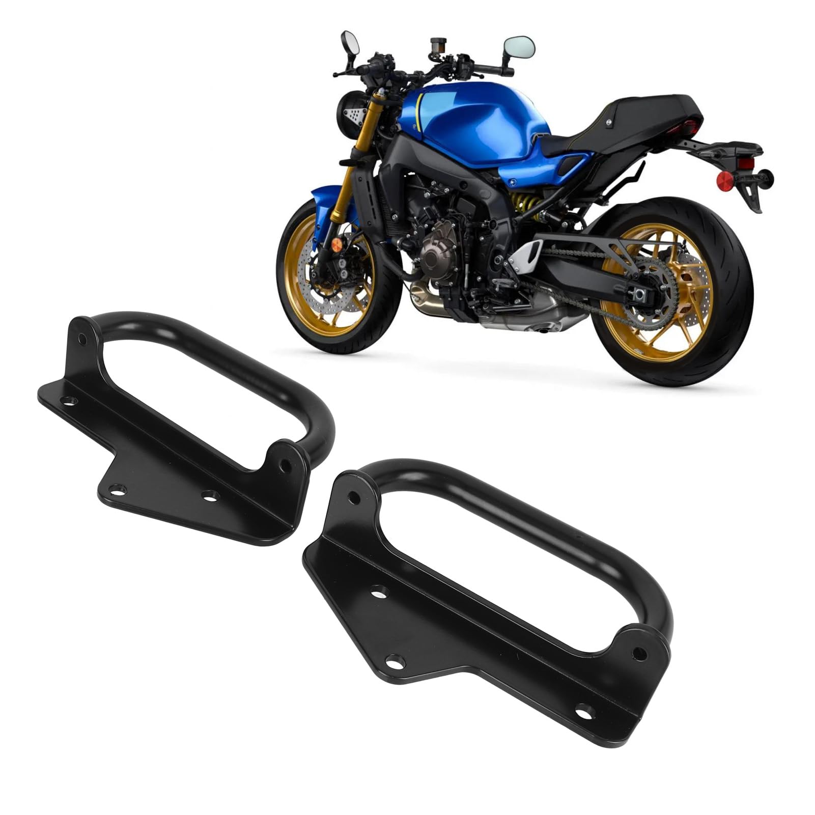 Mango de Pasajero de Motocicleta para XSR 900 2022 2023, Manillar de Barra de Tanque de Gasolina para Pasajero Trasero de Motocicleta para XSR 900 2022 2023, Experiencia de
