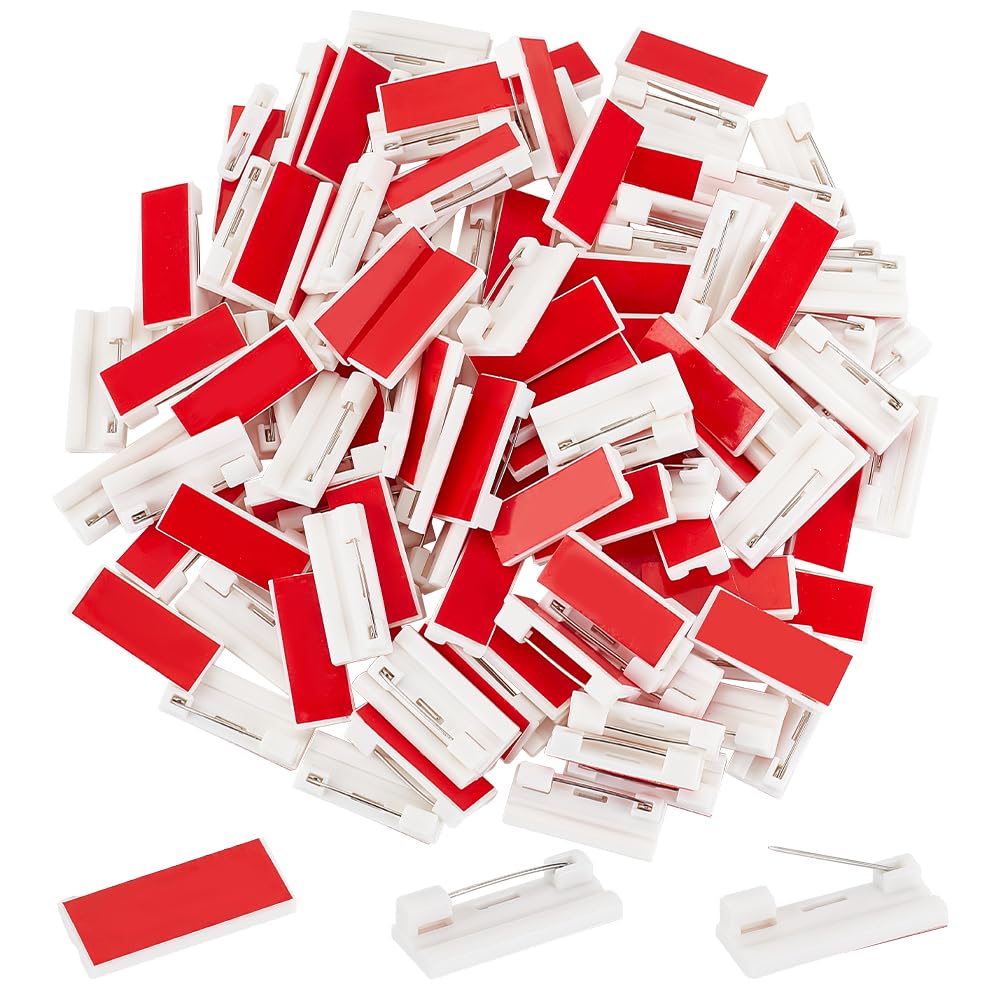 Set 120 Perni Adesivi Per Badge - 22mm Per Spille, Targhette E Decorazioni Fai Da Te - Foto 5