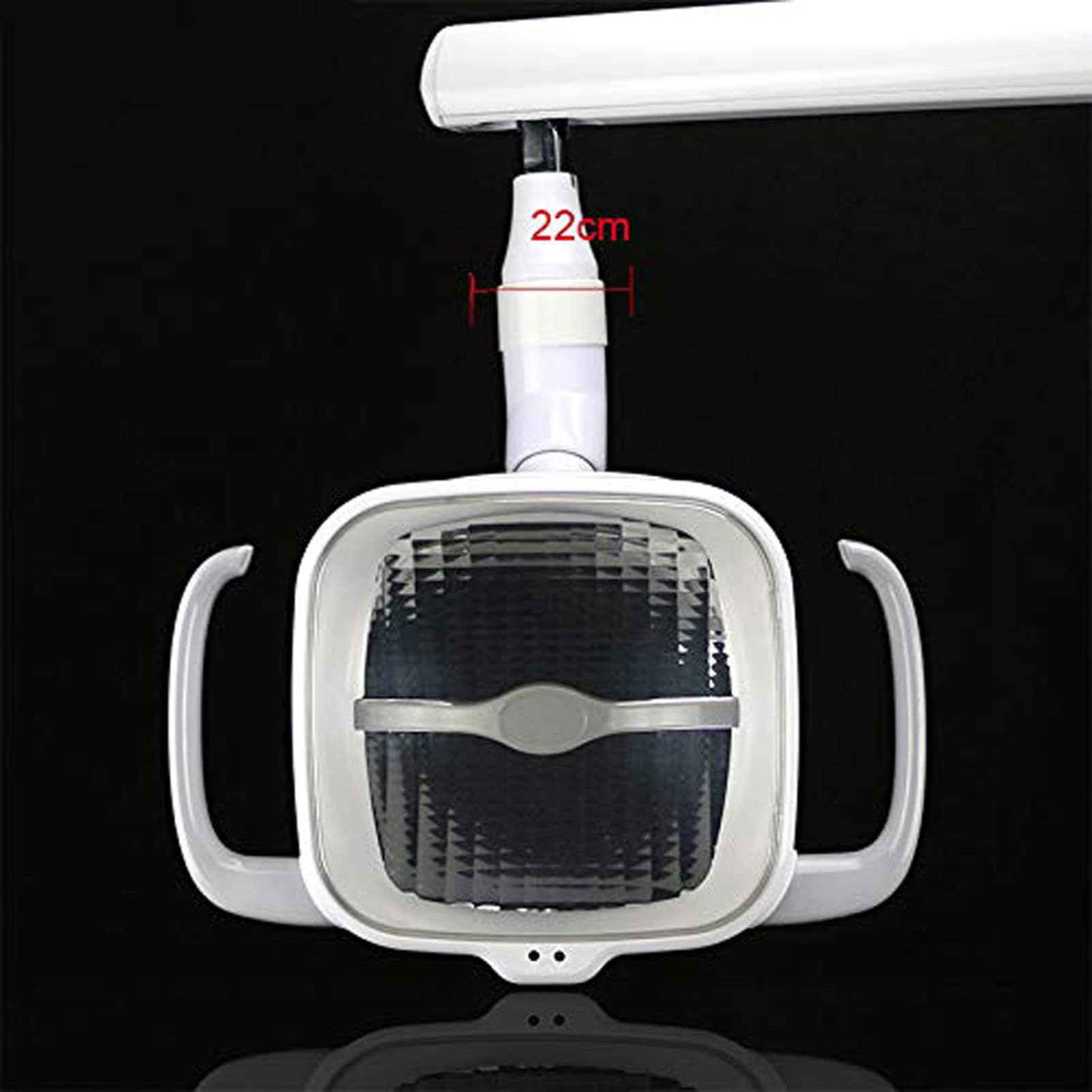 Lampade Orali a LED Dentali, Luce Chirurgica Regolabile Senza Ombre Lampada per Esame Orale a Freddo per Poltrona Odontoiatrica, Ausiliario per Chirurgia Dentale