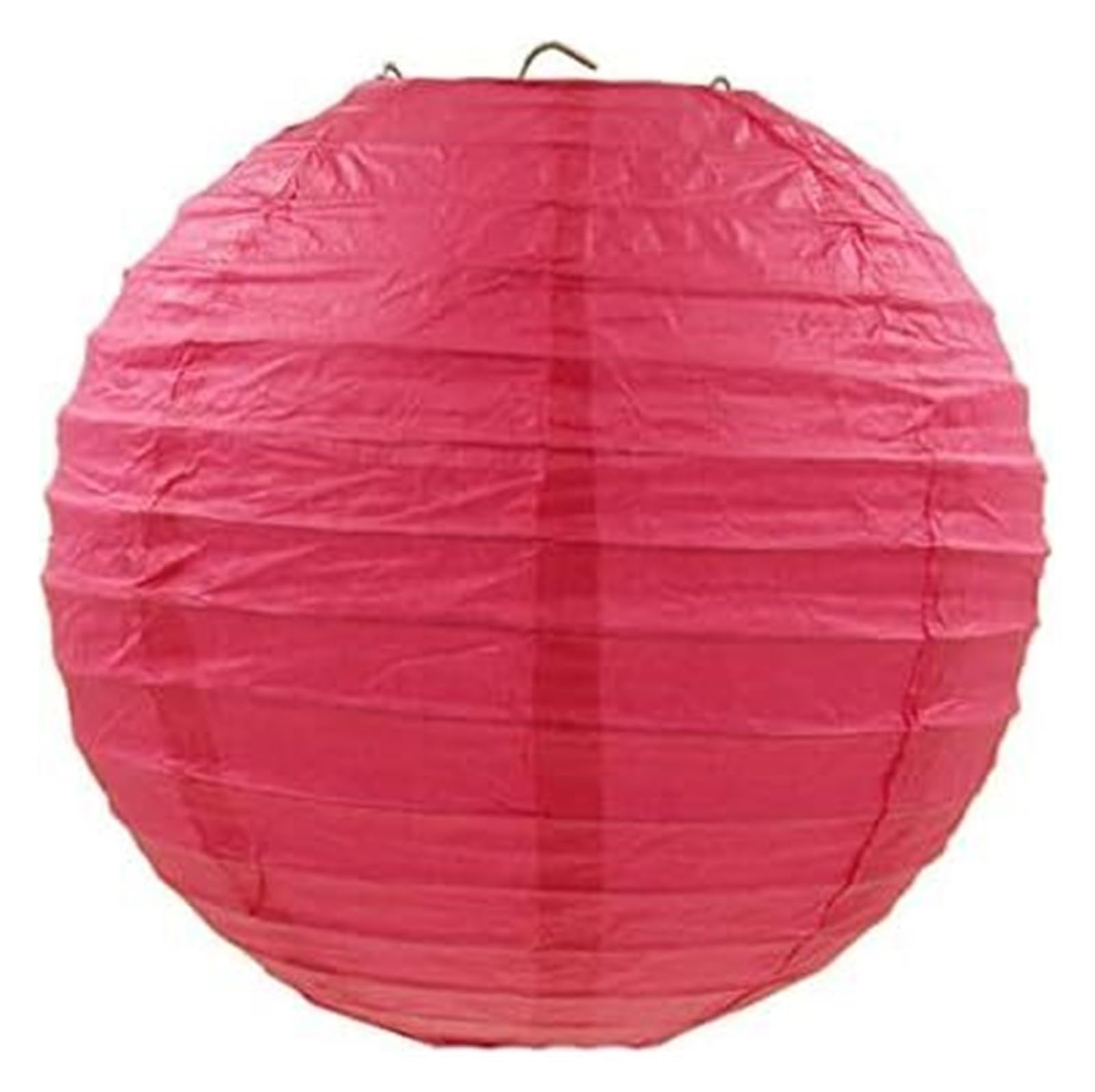 Round Paper Lanterns, Chinese Round Paper Lantern Multicolor 10-40cm Birthday Wedding Decor(Rose,20cm(8inch))
