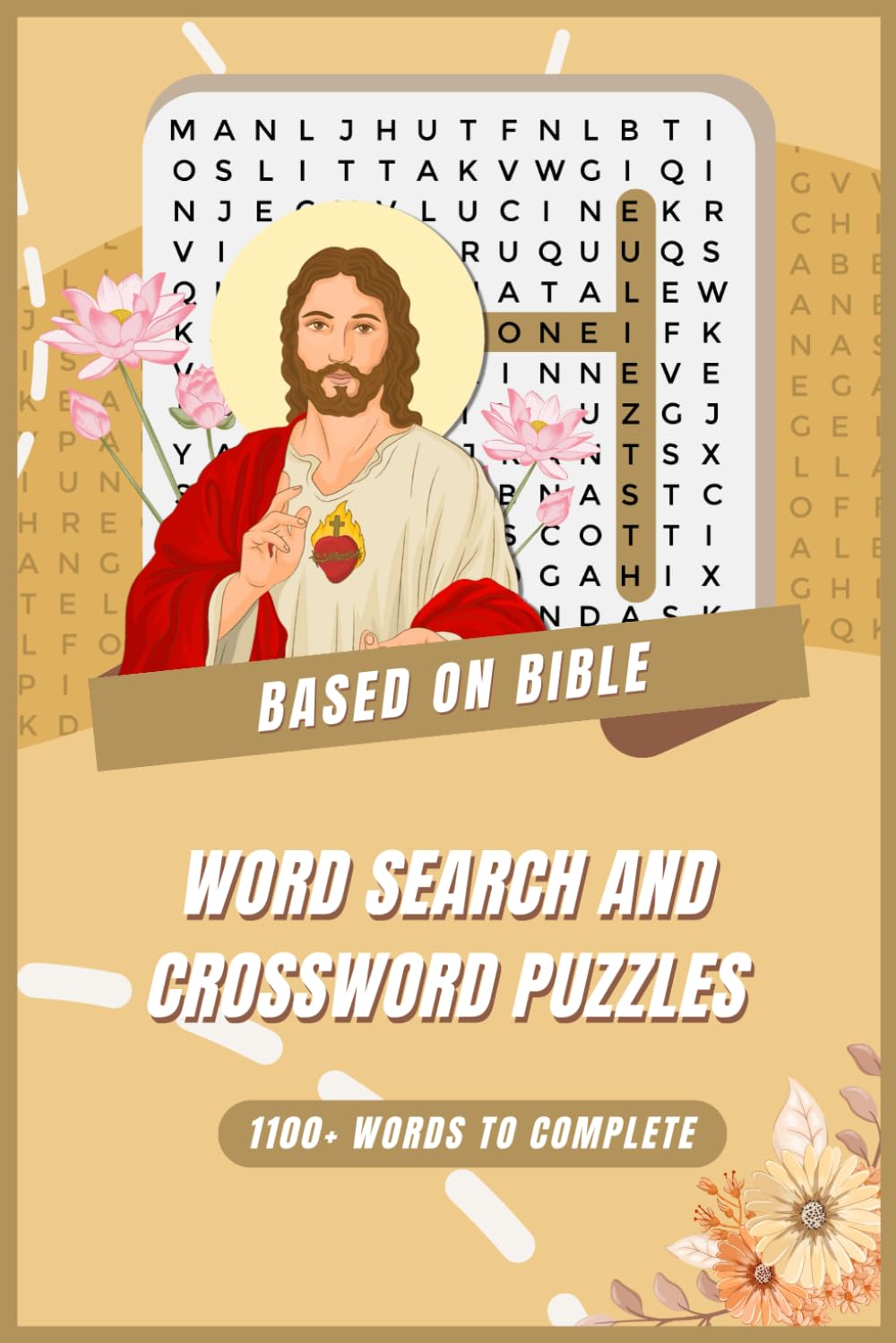 Bible Word Search: 20 Spiritual Themes to Deepen Faith and Inspire Reflection: A Devotional Word Search Book with 1,200 Bible-Themed Words for Peaceful Mind and Soul