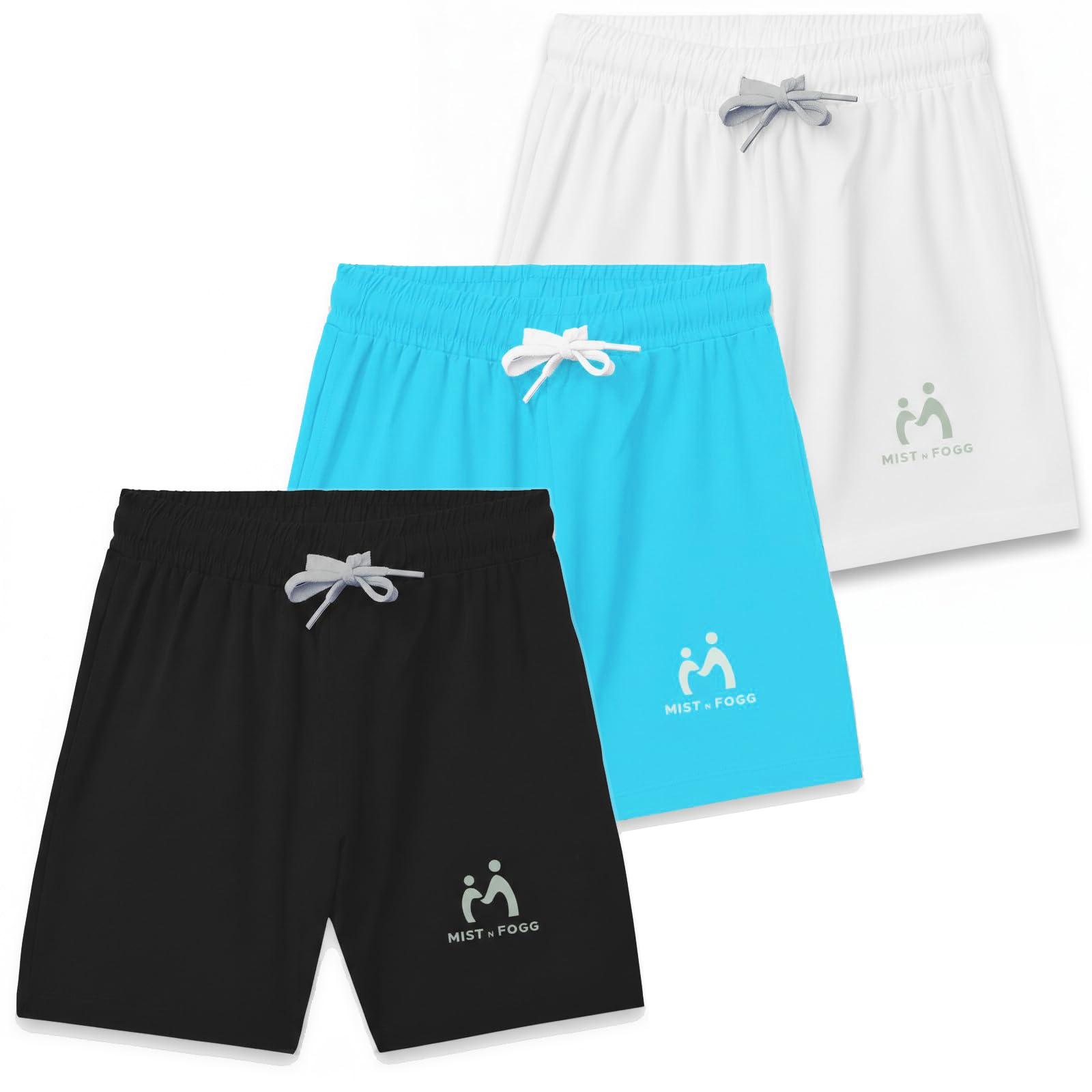 MIST N FOGG Boys & Girls Dry Fit Sports Shorts-picture-21