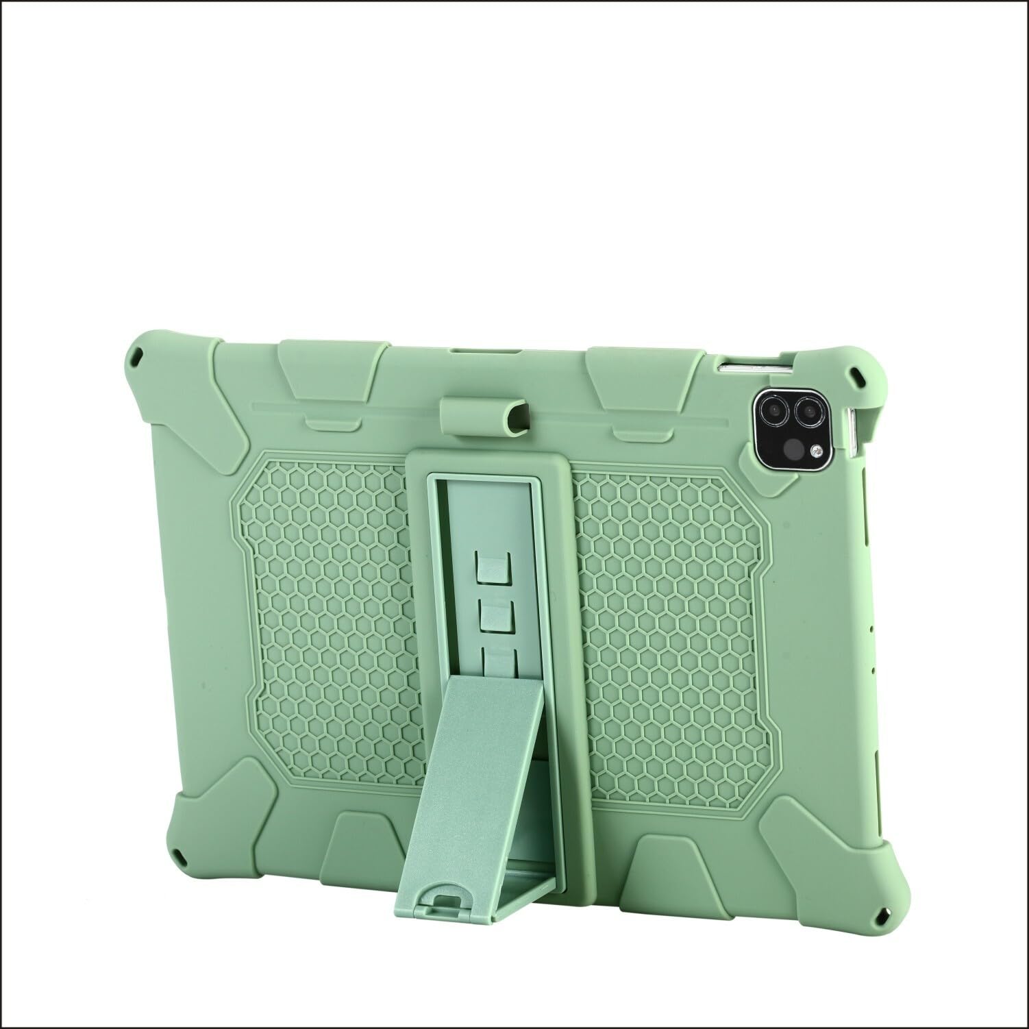 Coque iPad Pro 10,5 antichoc silicone rigide avec support arrière - 8