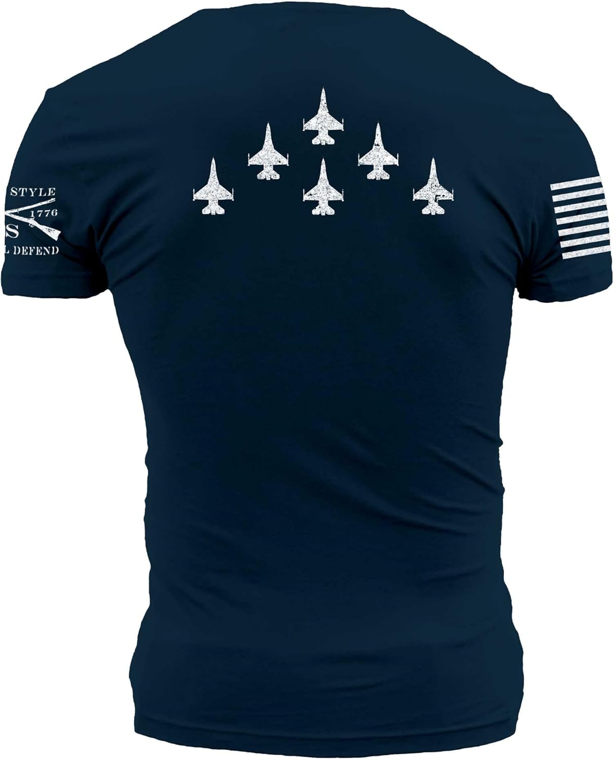 Grunt Style Formation USAF Men's T-Shirt - Image 3