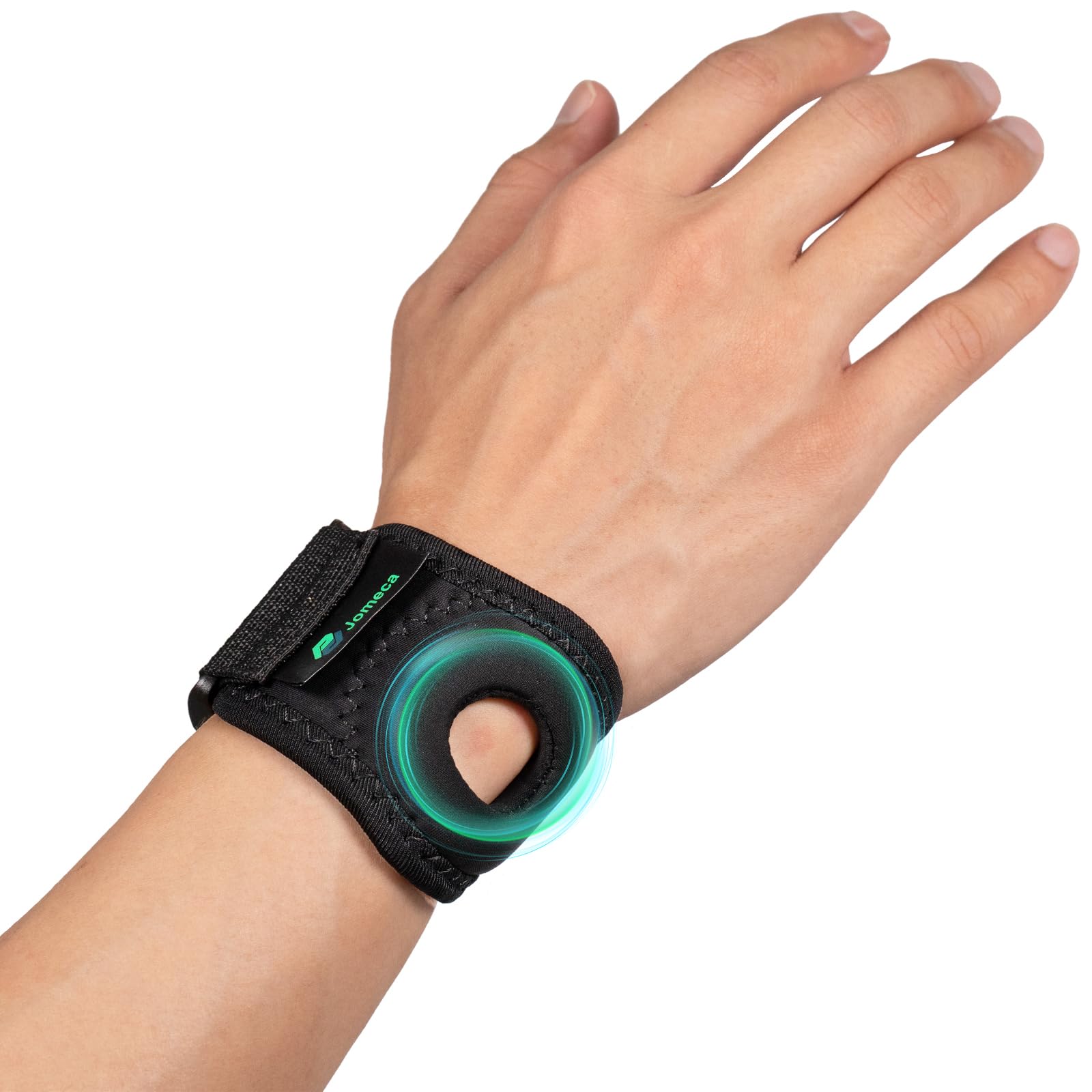 Muñequera para lágrimas TFCC, almohadilla de anillo integrada para dolor de muñeca de lado cubital, inestabilidad DRUJ, soporta lesiones repetitivas de muñeca, ajuste a mano derecha e izquierda