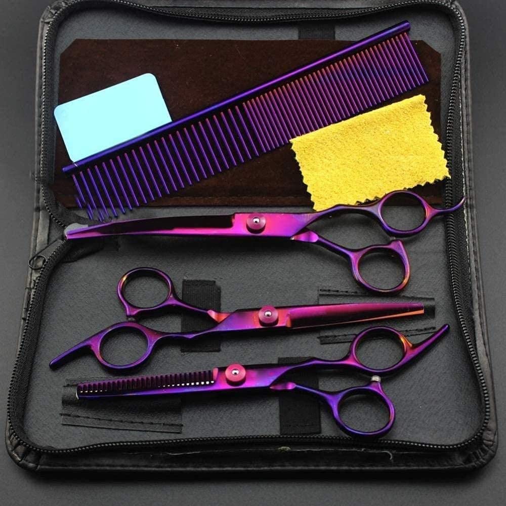 Ciseaux de coiffure et ciseaux amincissants de 6 pouces pour salon de barbier
