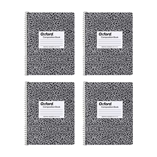 Cahier de composition Oxford papier ligné large 24,5x19,1 cm 80 feuilles