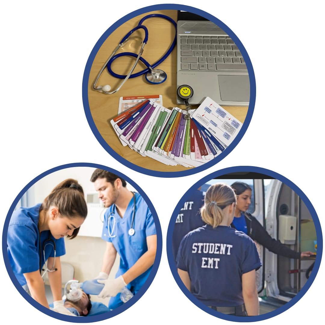 Snapklik.com : Paramedics Badge Card, 15 Complete Paramedic Reference ...