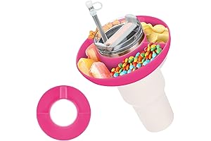 3-Compartment Snack Platters: The Perfect Companion to Your Stanley Tumbler!