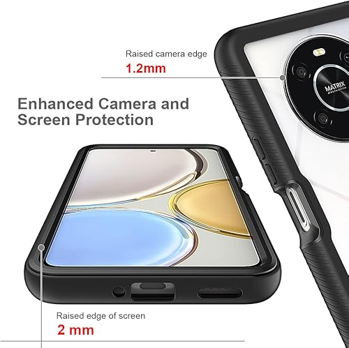 Miniatura 4 de Funda para Honor X9, anticaídas y absorbente de golpes para Honor X9 Any-LX1 Any-LX2 Any-LX3 Any-NX1  Magic 4 LiteHonor X30 5G Case Blue