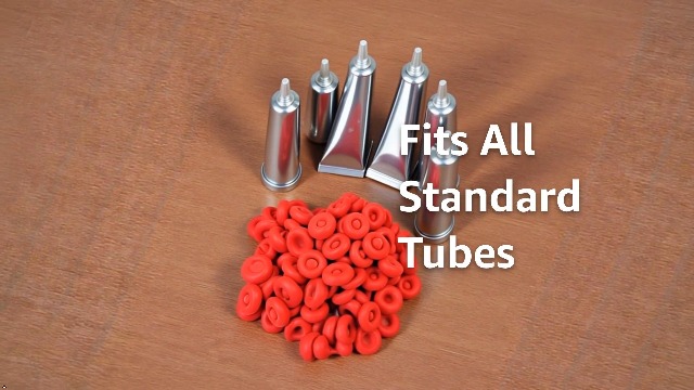 Image of 10Pcs Caulk Cap for Seal Caulking Tubes, Nozzle Protective Cover Hardware Adhesives Sealers,Covers Tube Caps for Sealing and Preserving Adhesive Caulk