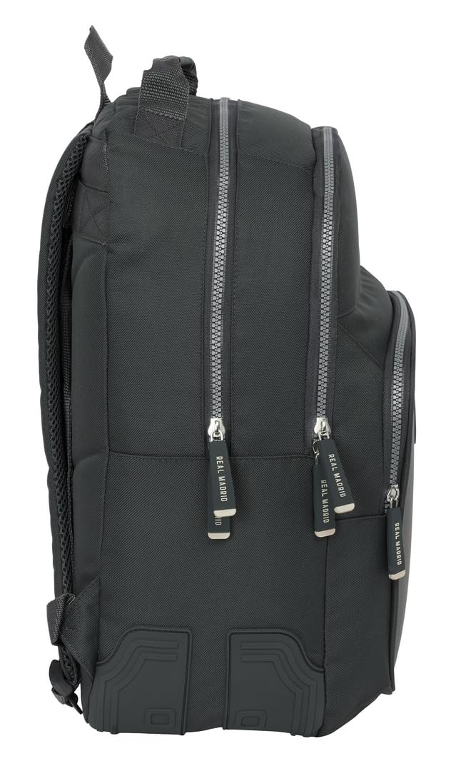 Safta REAL MADRID 3ª EQUIPACIÓN 24/25 - Mochila Escolar Infantil, Ideal para Niños de Diferentes Edades, Cómoda y Versátil, Calidad y Resistencia, 32x15x42 cm