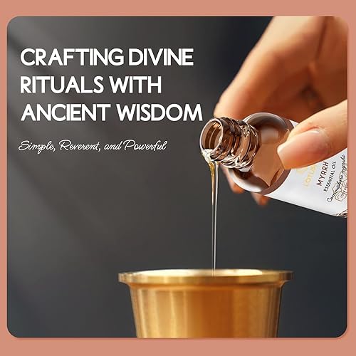 Miniatura 3 de Aceite esencial de mirra, aceite de mirra natural puro para la piel, difusor de cabello, aerosol de habitación, 1 onza