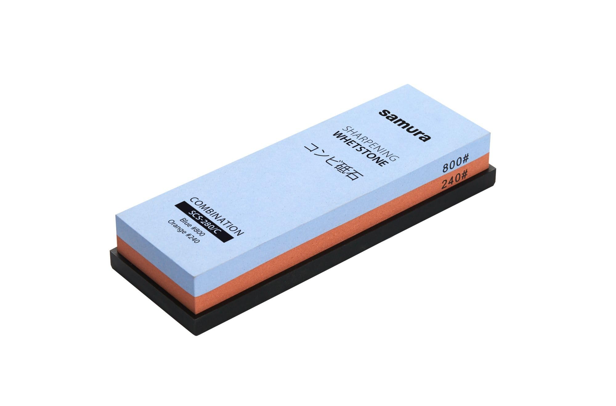 SAMURA - Affilacoltelli combinato, grana 240 e 800