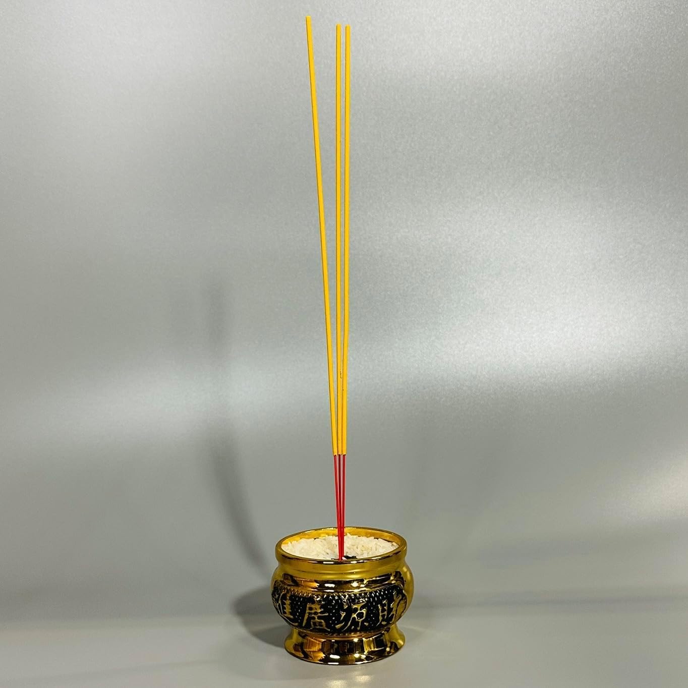 Traditional Chinese Joss Stick Incense, Sandalwood Scent, 38 Minutes Burn Time, Less Smoke