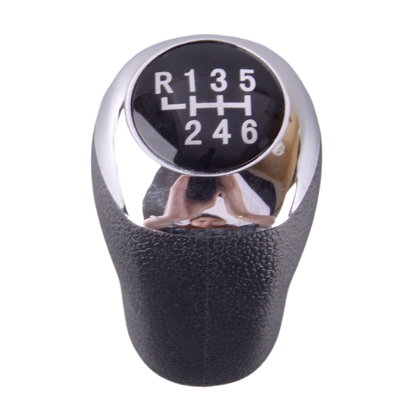 QALIYDFD Auto Gear Lever Compatible with Hyundai for I30 GD MK2 2012 2013 2014 2015 2016 2017 6 for Speed Manual Gear Shift Shifter Knob Head OEM:43711-A5200