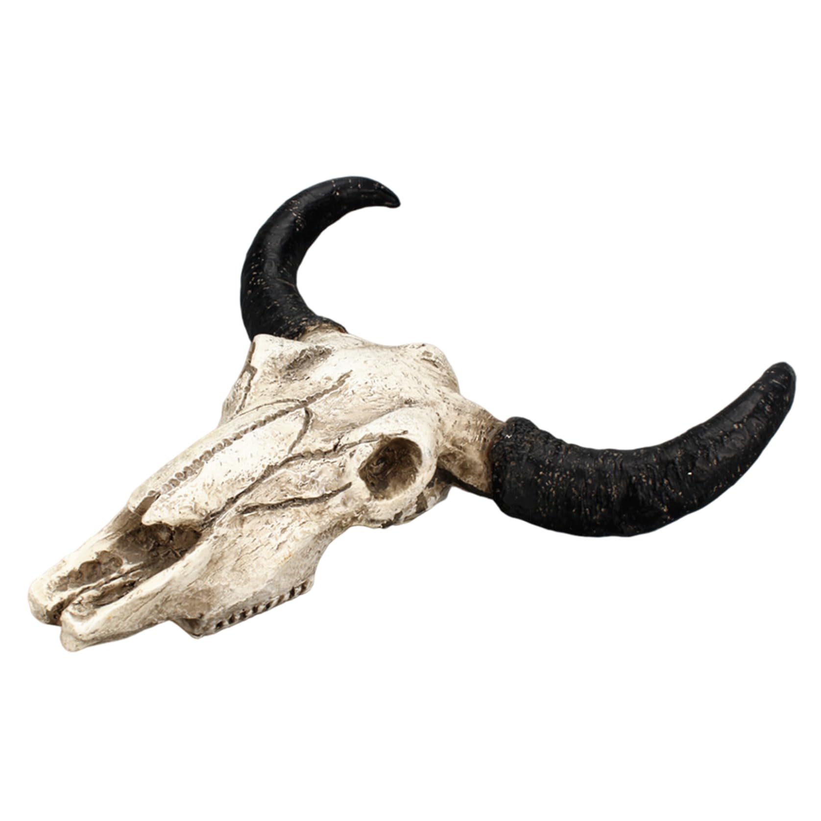 NASSMOSSE 3D Bull Skull Wall Decor – Lightweight Resin Cow Skeleton Ornament for Home Interior