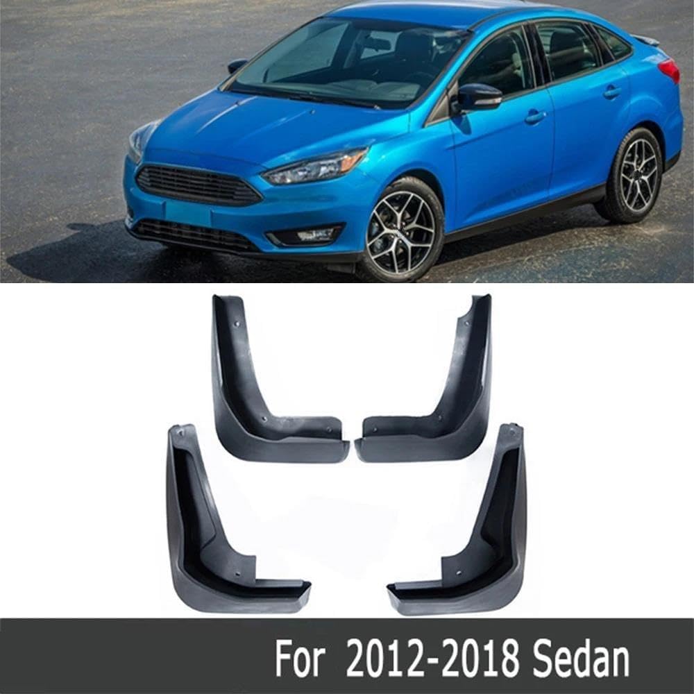 Car Splash Proof for Focus 3 MK3 Sedan 2012 2013 2014 2015 2016 2017 2018 Front Rear Mud Flaps Splash Guards Mudguards Car Accessories