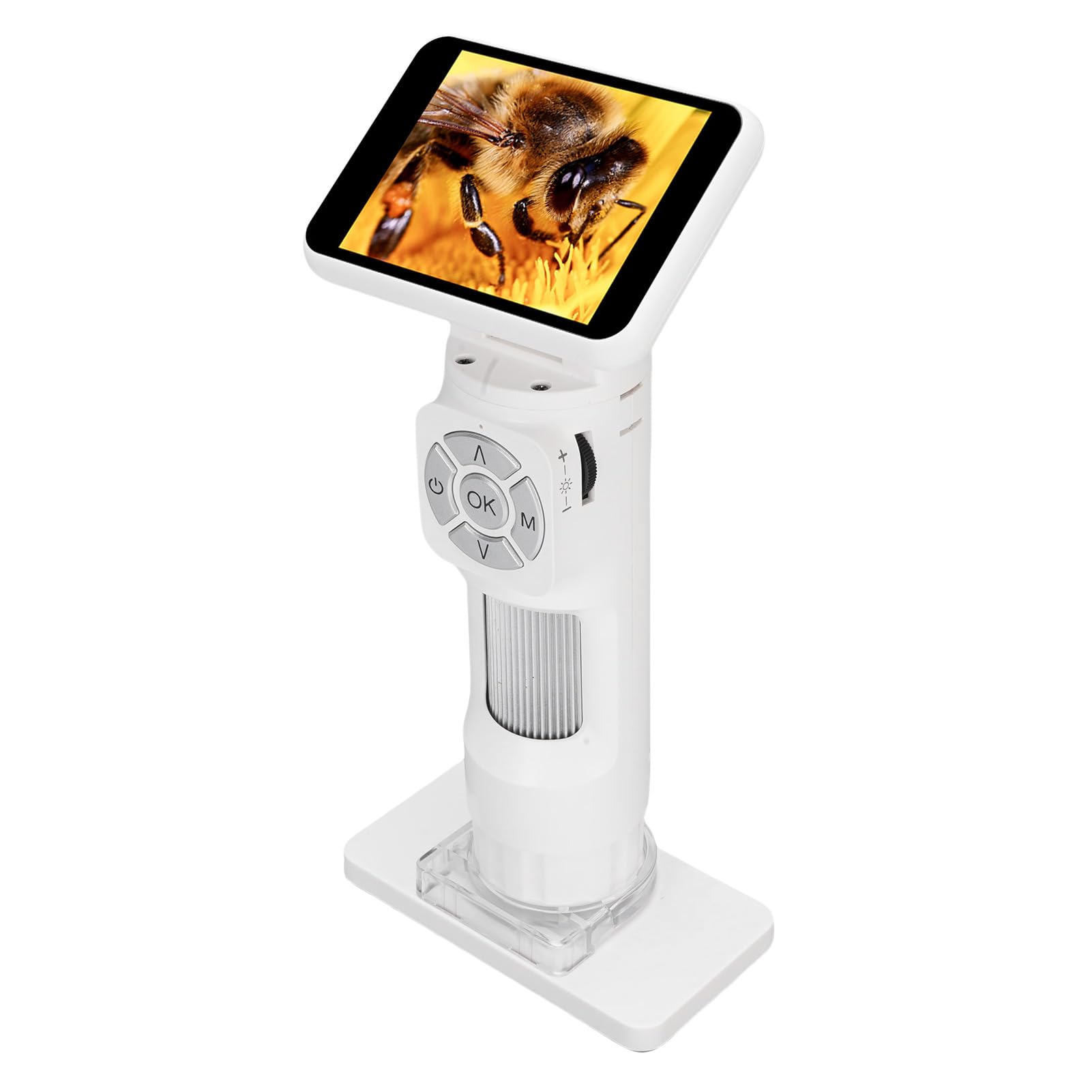 LCD-Digitalmikroskop, USB-Ausgang, Handkamera, Wiederaufladbar, Tragbar, für Gemeinsame Nutzung in Echtzeit