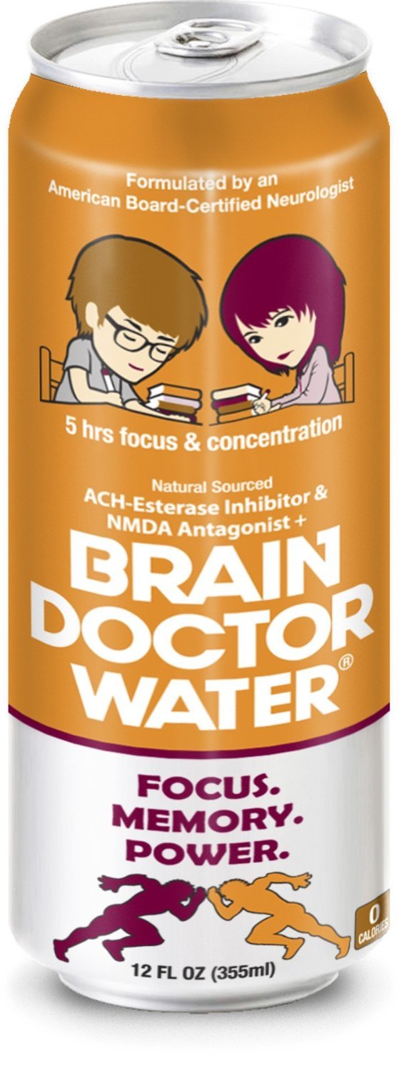 Energy Drink, Caffeine-Free, 12 oz, 6 Count