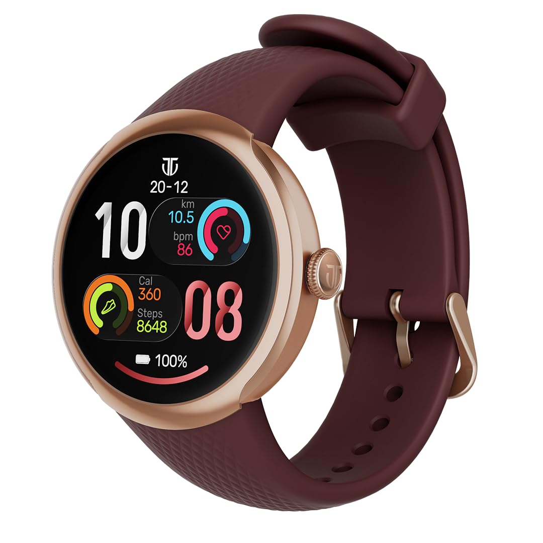Titan Celestor Verv Women Smartwatch with 1.19” AMOLED Display,GPS,Training Load and Readiness,Zone Based Training,SmartHydration,VO2max,Courses,Temperature Monitoring​,3 ATM Water Resistance - Wine-image-22