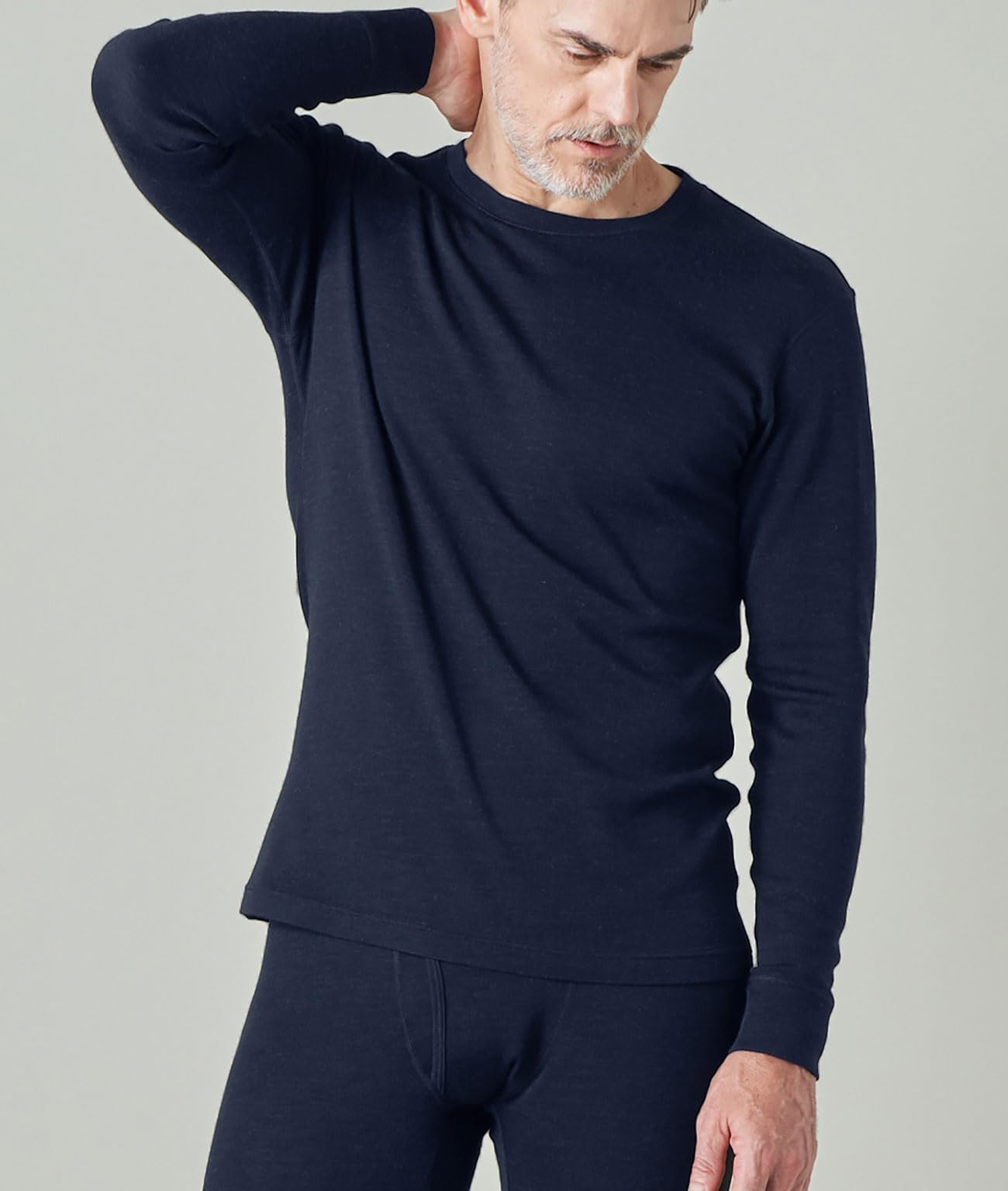 LAPASA Maglia Termica 100% Lana Merino Uomo Canottiera Tecnica Trekking Sport Hiking Strato Base Calore M29 M67