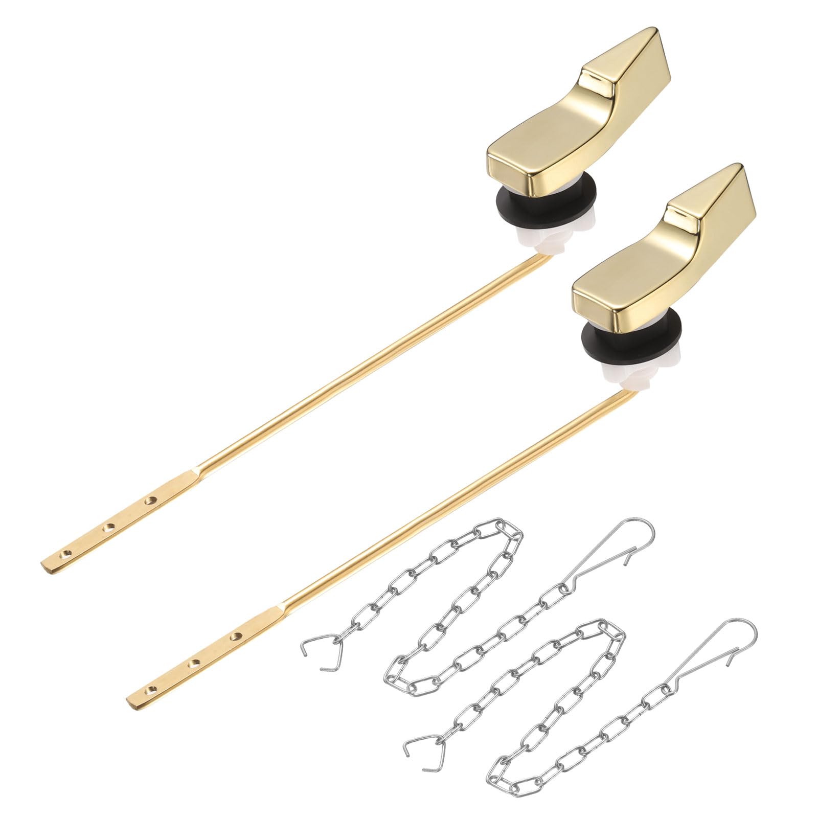 Poignée de chasse d'eau universelle uxcell pour réparer un levier cassé lot de 2