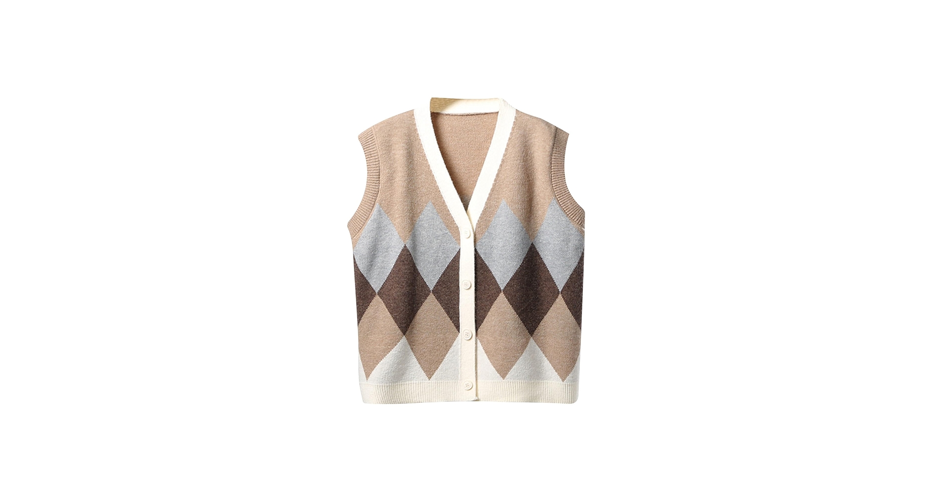 Re:qual≡ リコール Handmade argyle knit vest Re:qual≡ リコール Handmade argyle knit vest Amazon.com