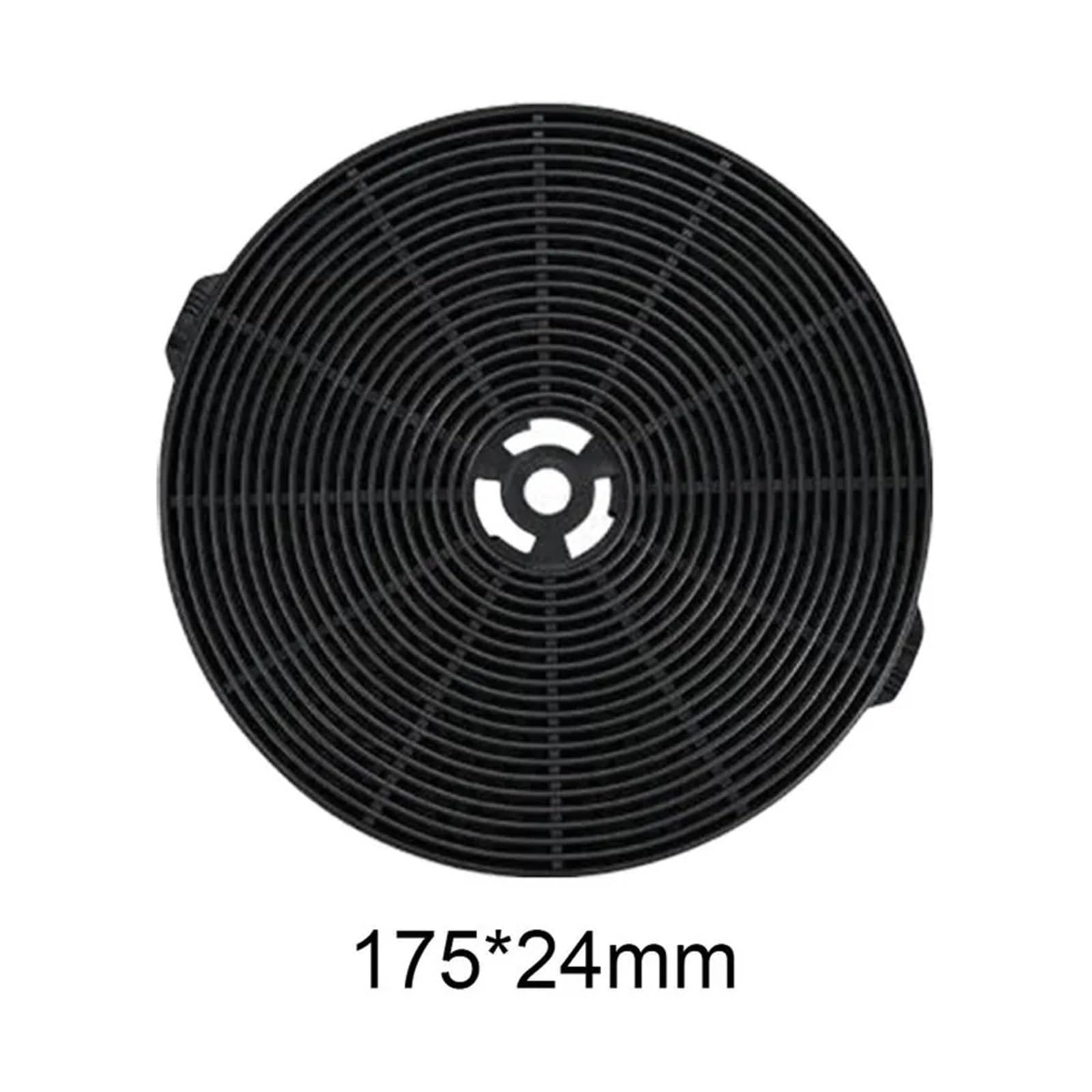 2PCS 175x24mm Abzugshaube Filter Carbon Filter Küche Dunstabzugshaube Zubehör Filter Teile